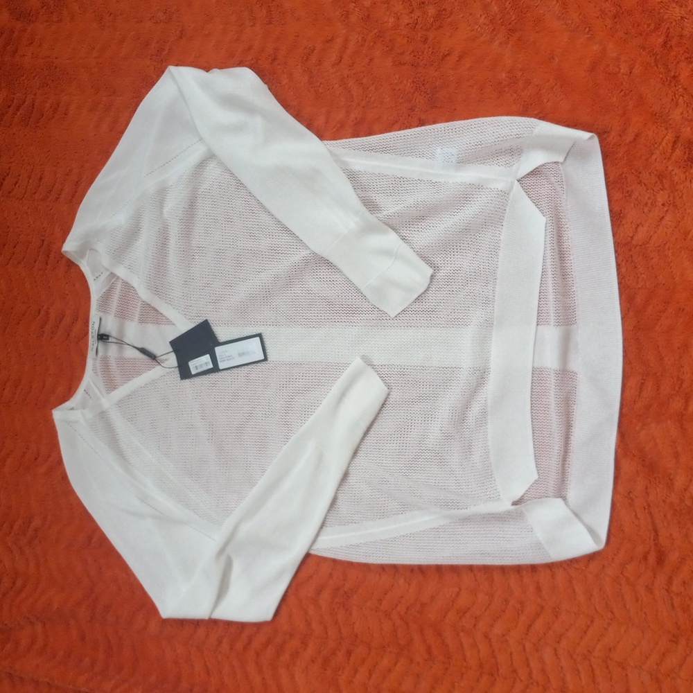 NWT Halston lightweight athleisure  sweater